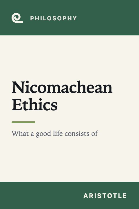 Mindroll's cover for “Nicomachean Ethics” by Aristotle
