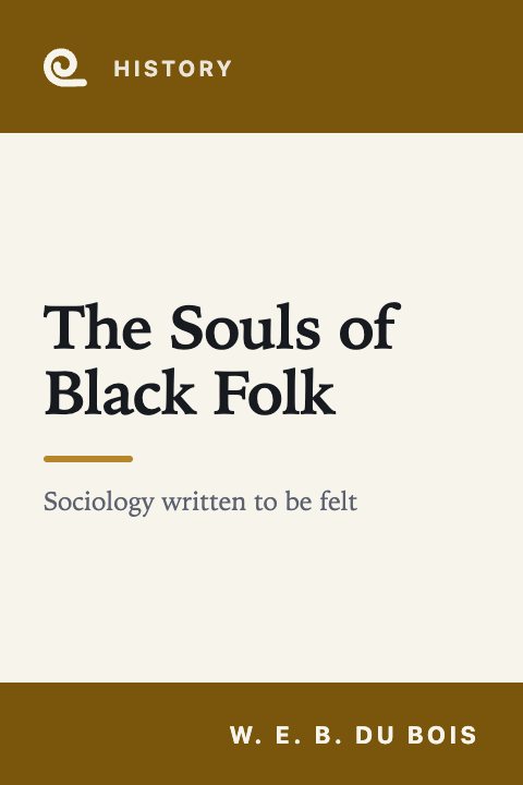 Mindroll's cover for “The Souls of Black Folk” by W. E. B. Du Bois