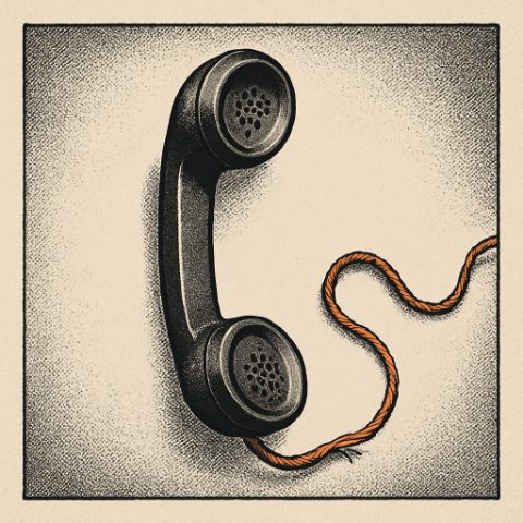 Cover art for “The People You Stop Calling”